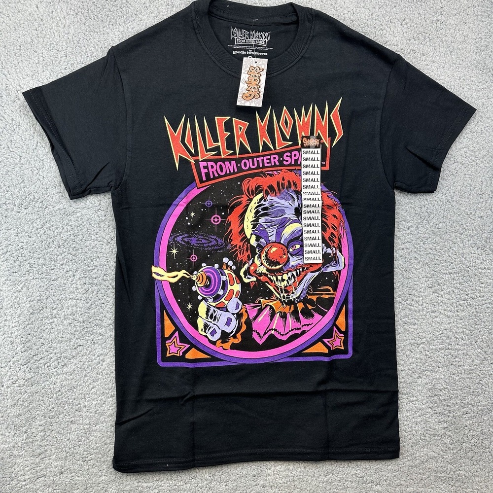 Killer Klowns From Outer Space Shirt Mens Small Horror Classic Cult Scary Clowns